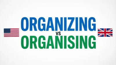 organizing vs organising