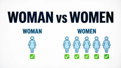 women vs woman