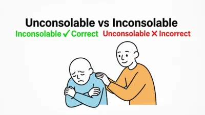 unconsolable vs inconsolable