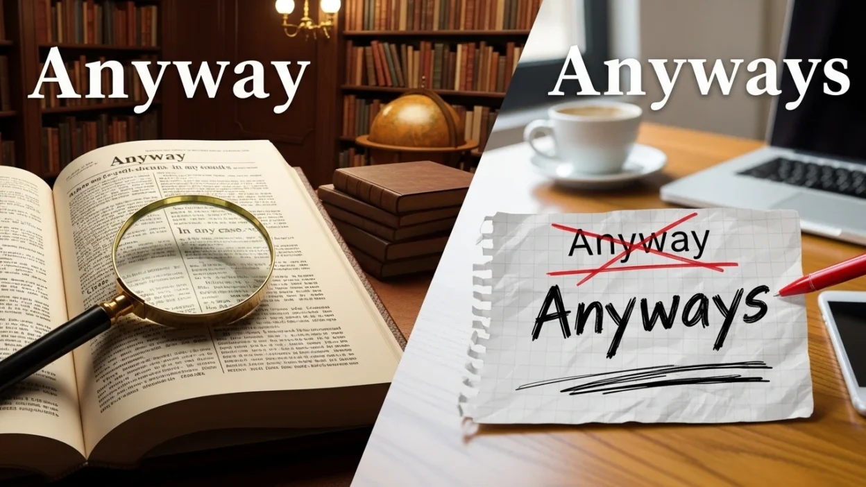 Anyway vs Anyways