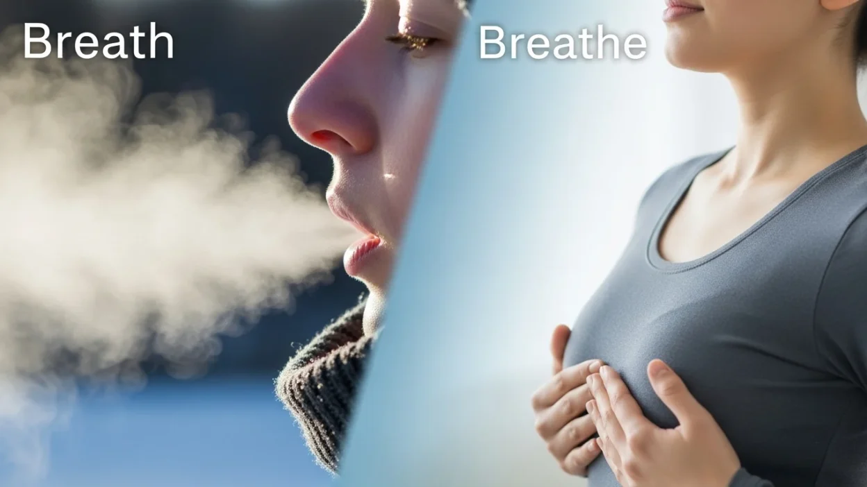 Breath vs Breathe