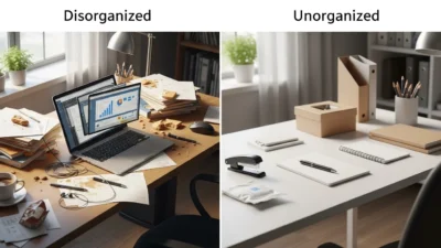 Disorganized vs Unorganized