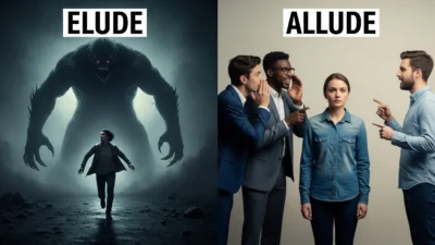 Elude vs Allude