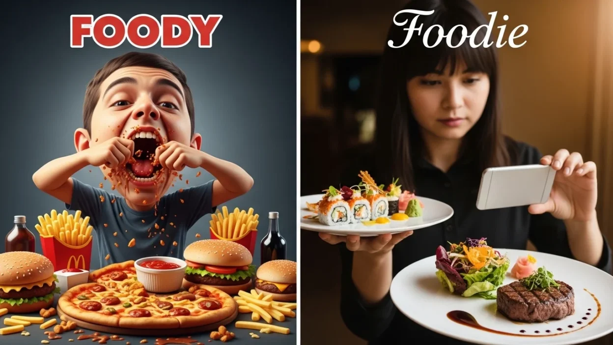 Foody vs Foodie