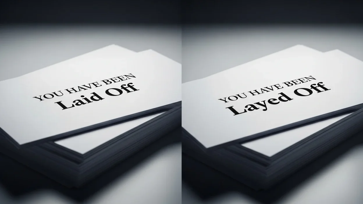 Laid Off vs Layed Off
