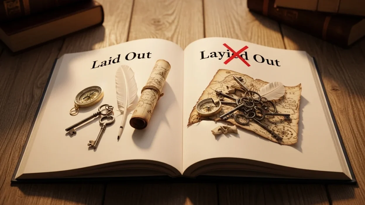 Laid Out vs Layed Out