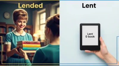 Lended vs Lent
