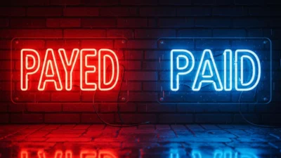 Payed vs Paid