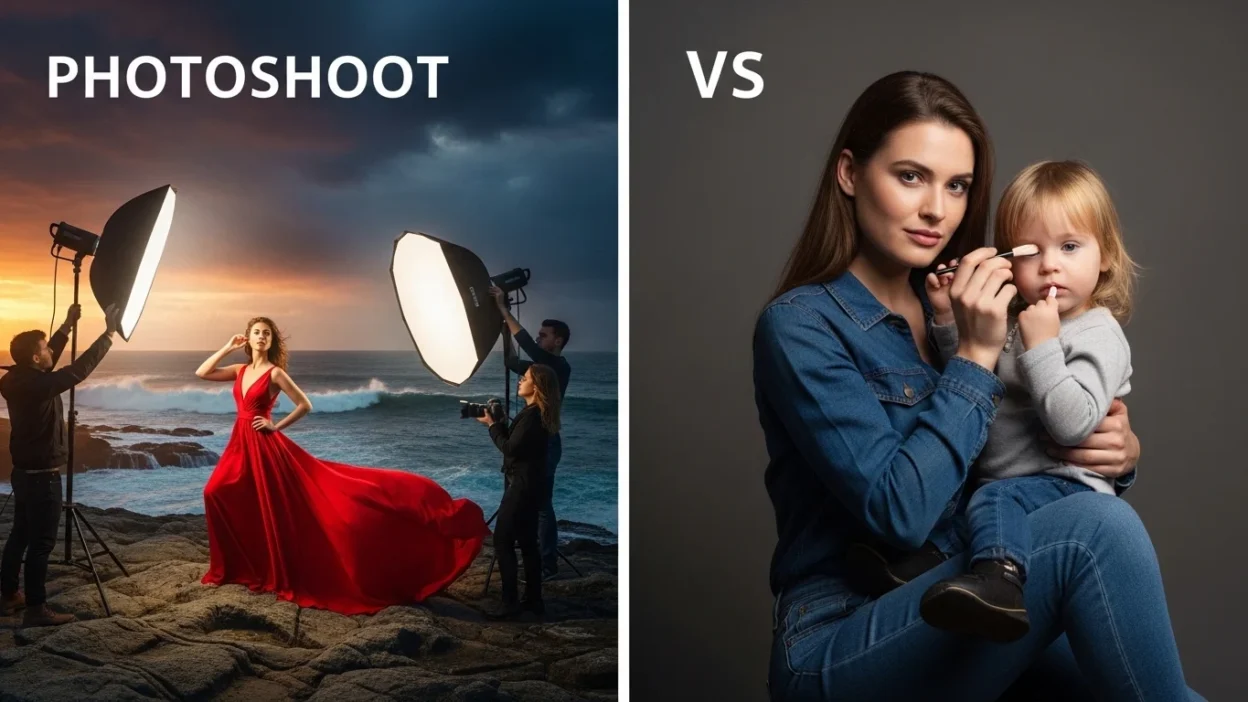 Photoshoot vs Photo Shoot