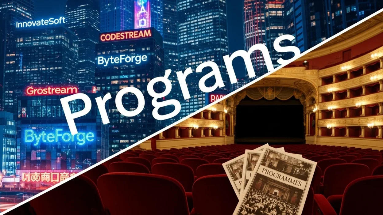 Programs vs Programmes