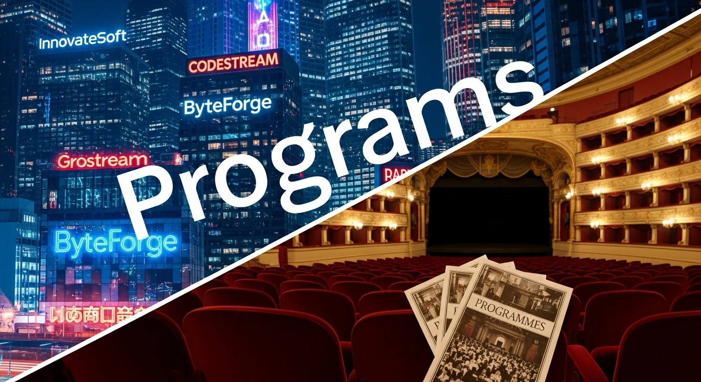 Programs vs Programmes 2026