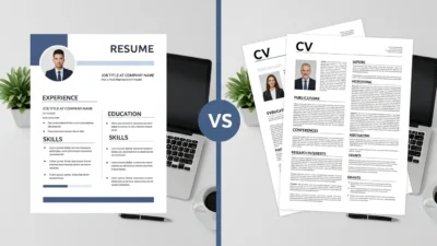 Resume vs CV