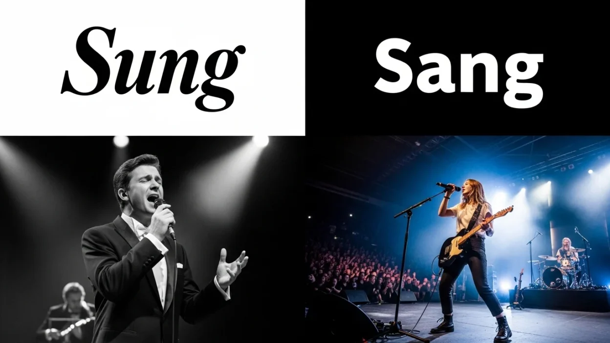 Sung vs Sang