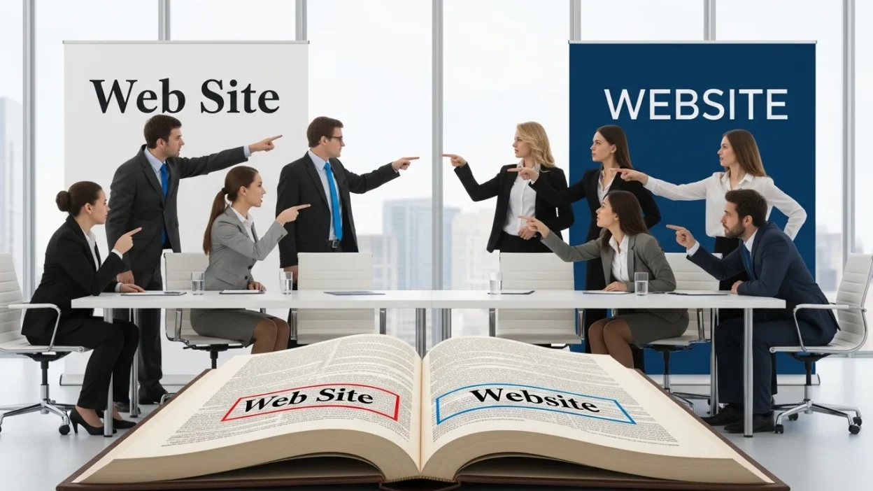 Web Site vs Website