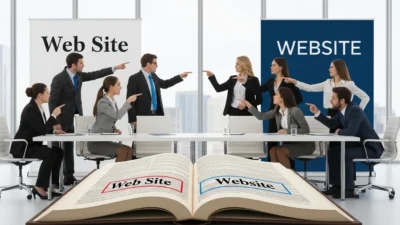 Web Site vs Website