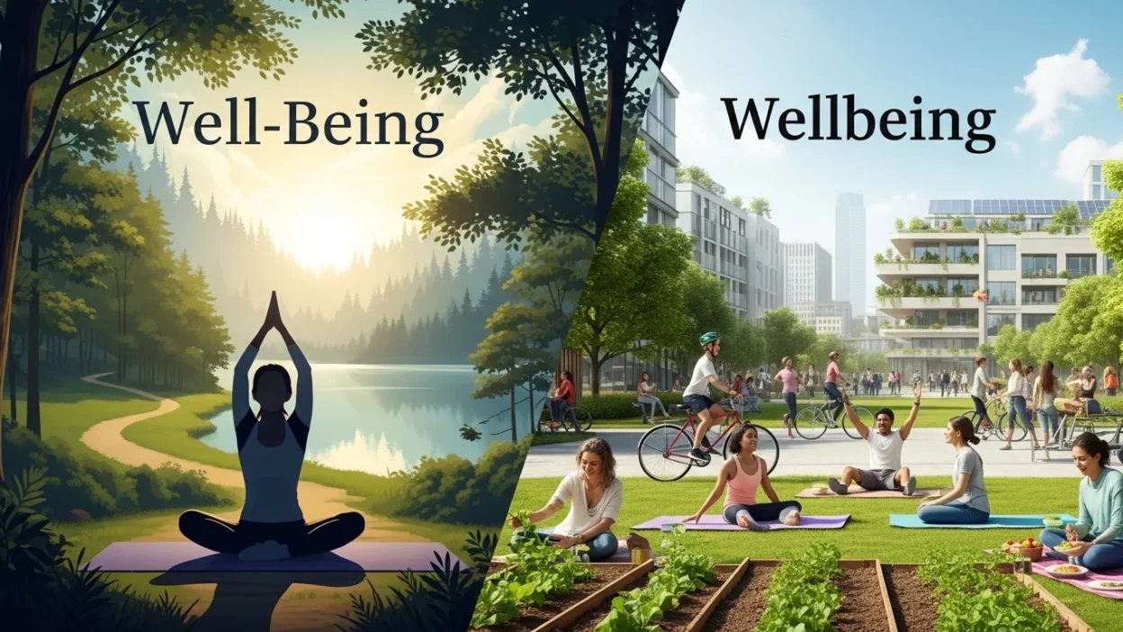 Well-Being vs Wellbeing