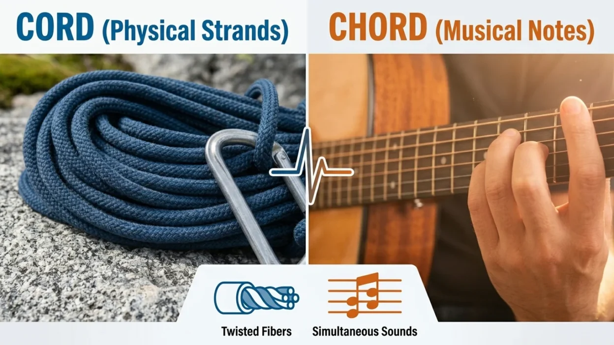 Cord vs Chord