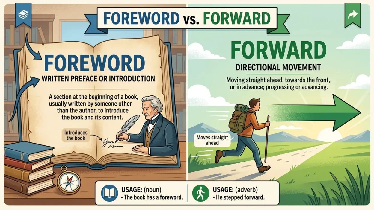 Foreword vs Forward