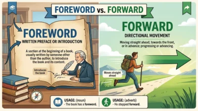 Foreword vs Forward