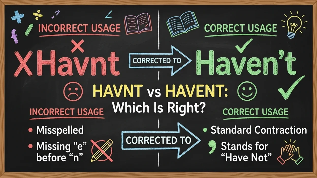 Havnt vs Havent