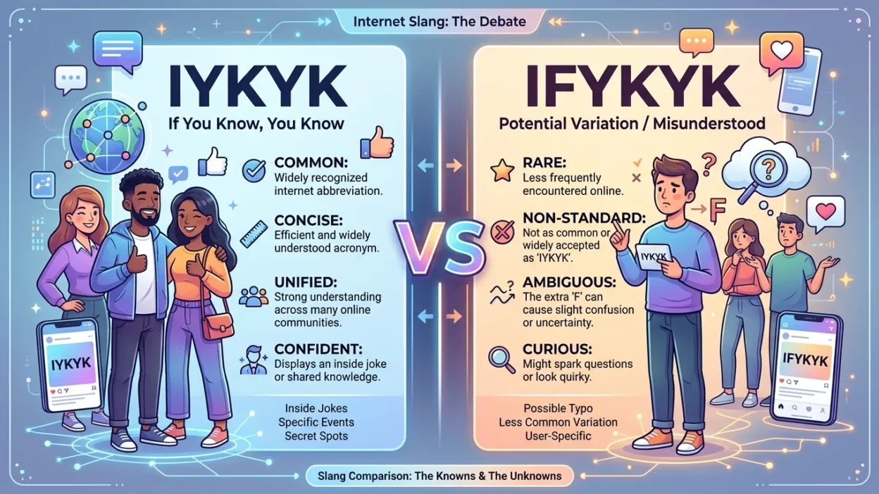 IYKYK vs IFYKYK