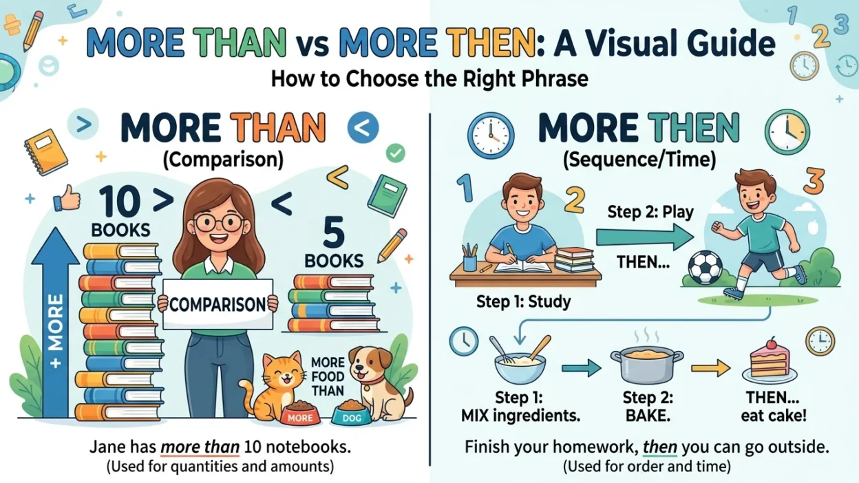 More Than vs More Then