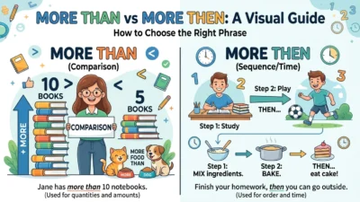 More Than vs More Then