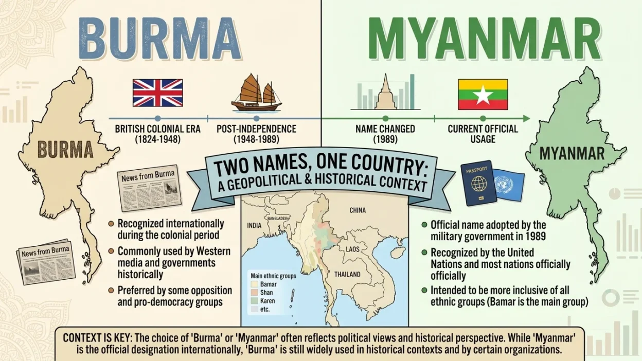 Myanmar vs Burma