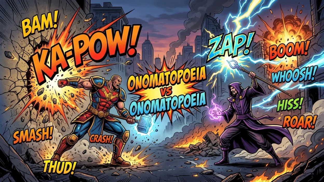 Onamonapia vs Onomatopoeia