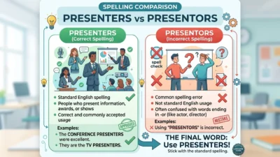 Presenters vs Presentors