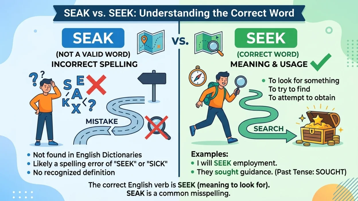 Seak vs Seek
