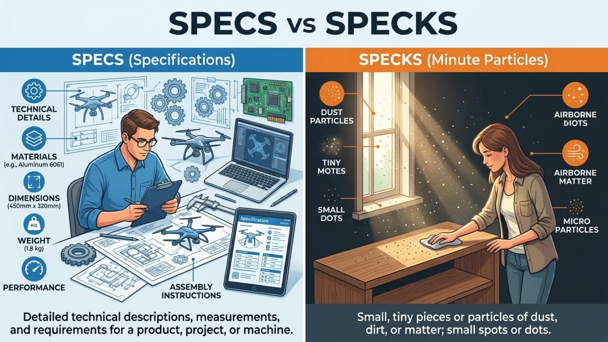 Specs vs Specks
