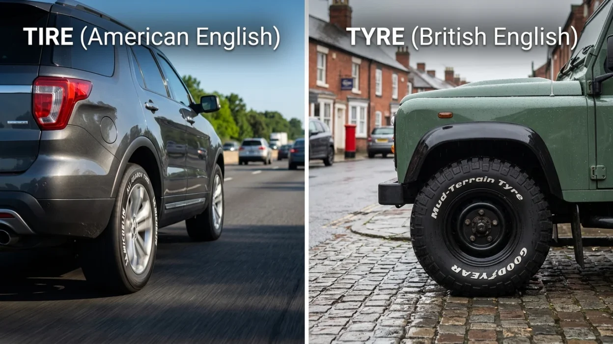Tire vs Tyre