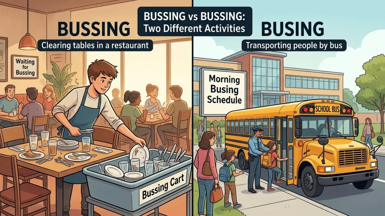 Bussing vs Busing