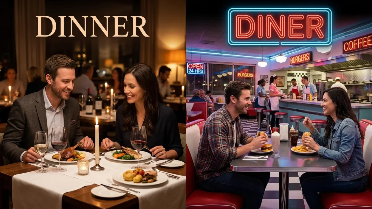 Dinner vs Diner