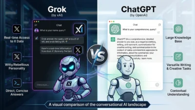Grok vs ChatGPT