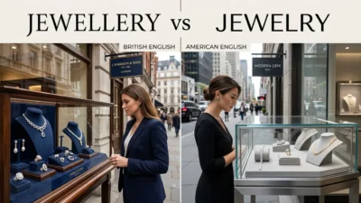 Jewellery vs Jewelry