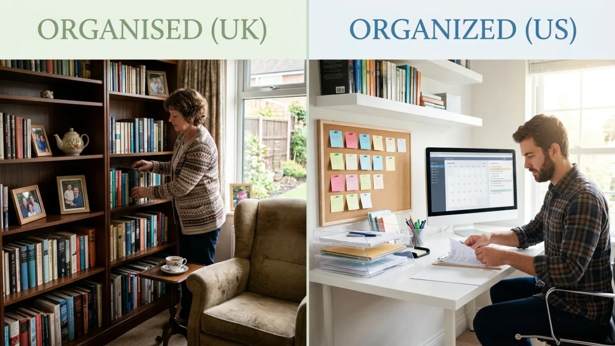 Organised vs Organized