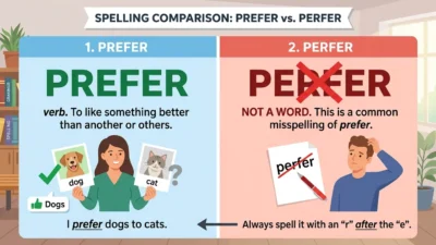 Prefer vs Perfer